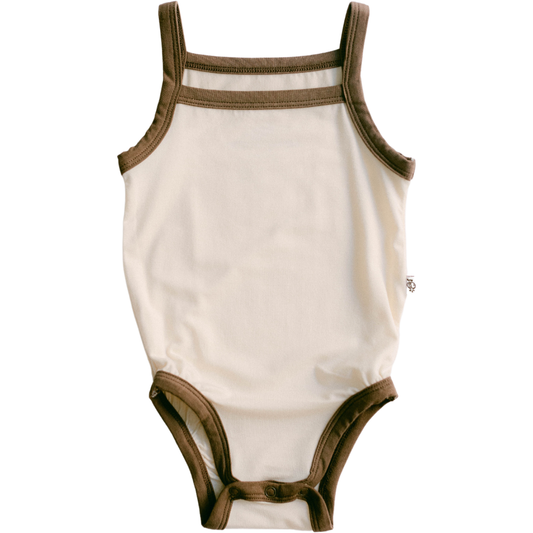 Coconut Cream Bamboo Bodysuit