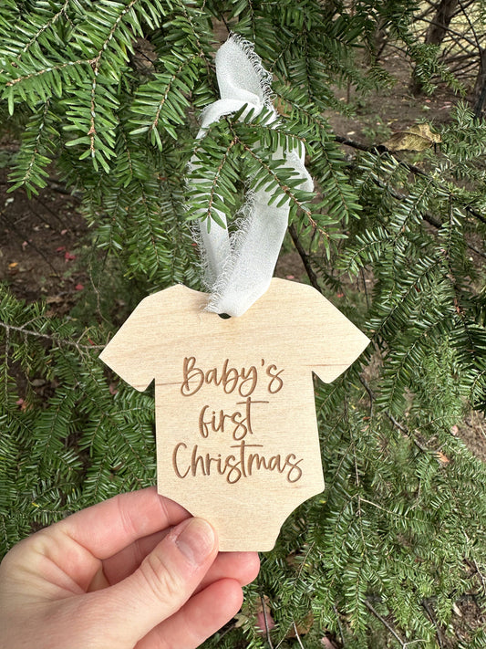 Baby's First Christmas Ornament