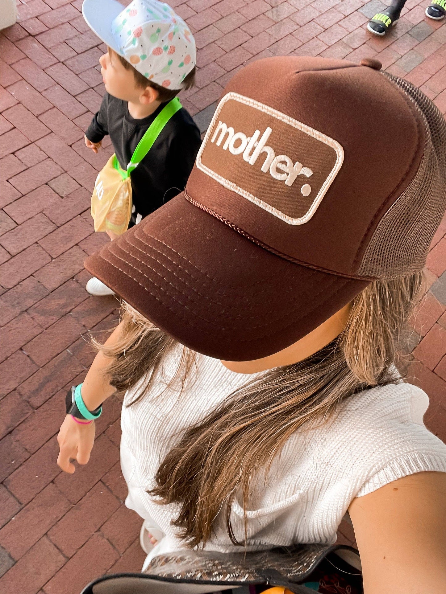 Mother Patch Trucker Hat - Mocha