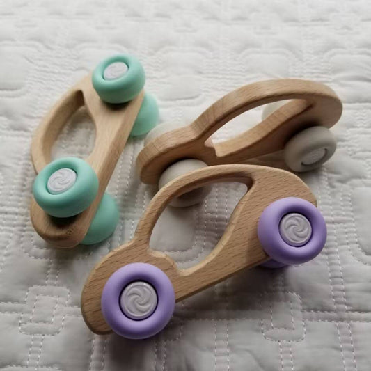 Wooden Car Teether Toy