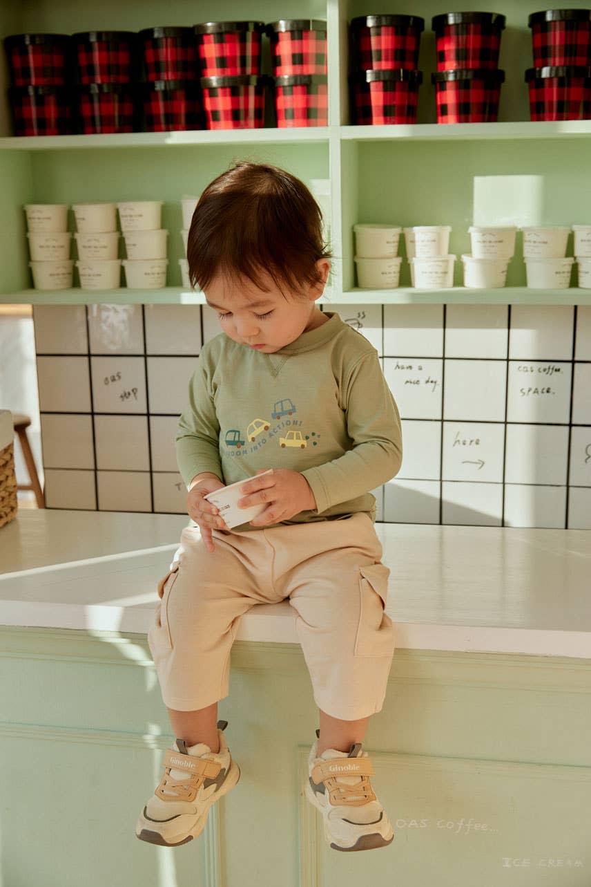 Toddler Organic Cotton Cargo Pant