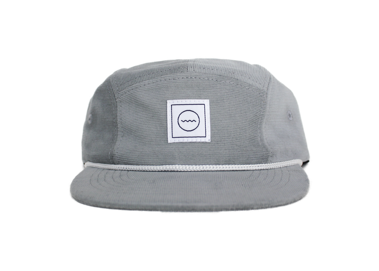 Corduroy Five-Panel Hat in Cloud