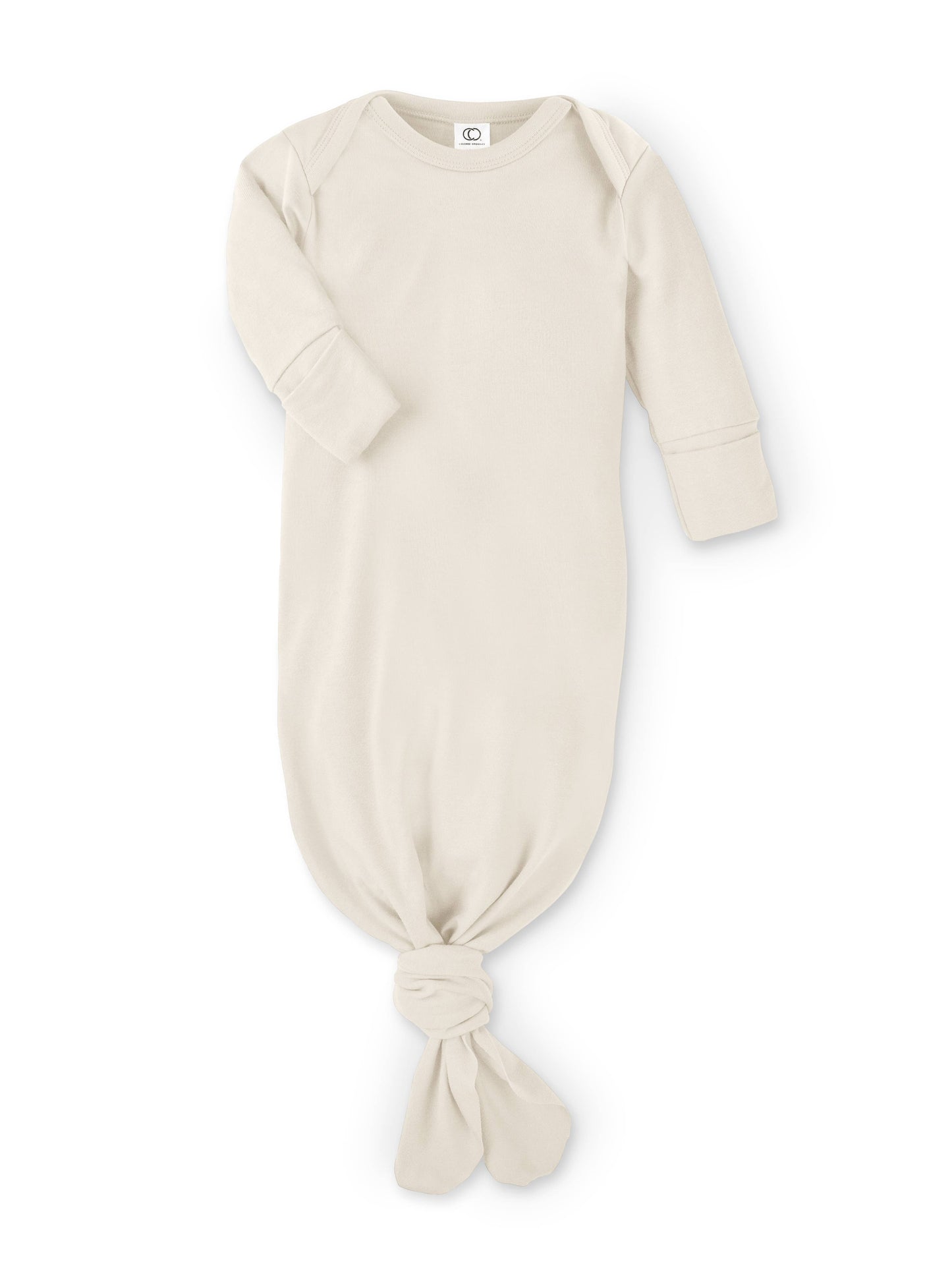 Organic Newborn Knotted Infant Gown