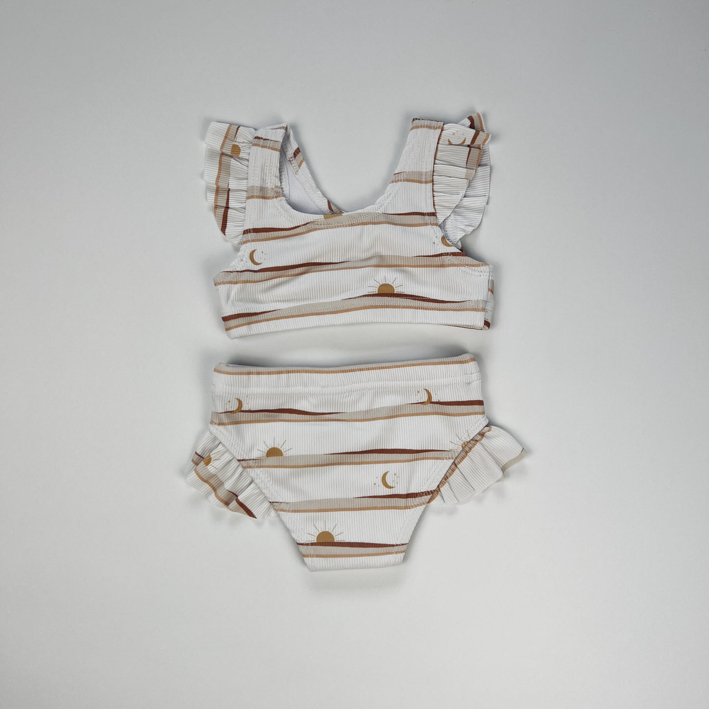 Golden Hour Ribbed Two Piece Swimsuit