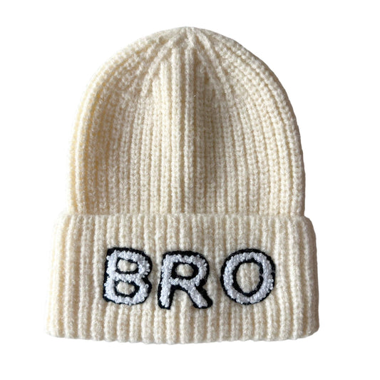 Bro Knit Hat in French Vanilla