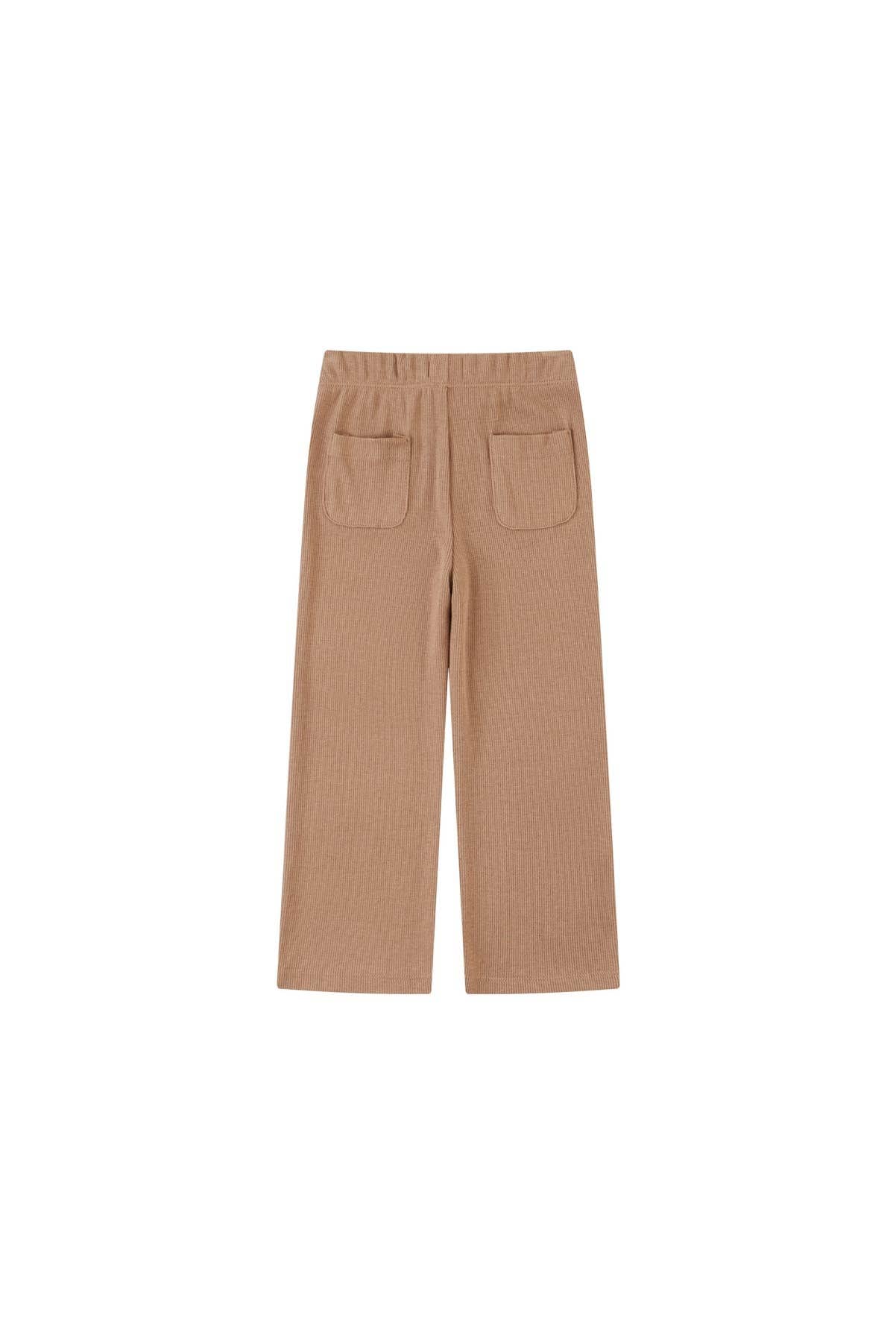 Toddler Organic Waffle Cropped Pant